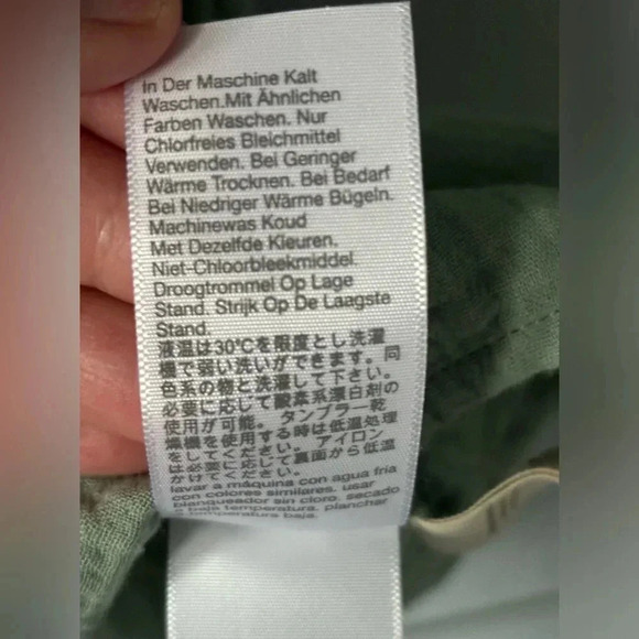 Madewell | gauzey | tie shoulder | flowy | crop | medium - Picture 8 of 10